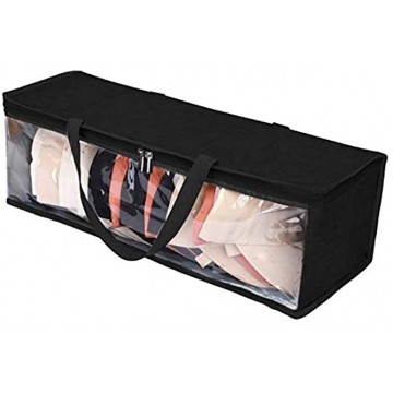 Hat Storage Hat Case,Hat Organizer Hat Storage for Baseball Caps Hat Holder,Hat Storage for Baseball Caps With Carry Handles and Dual Zipper Hat Bag Holds Up to 19 Hats,Portable Visible Dust Proof Design