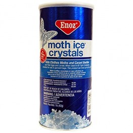 Enoz Moth Crystals 1 Lb Can PACK OF 12