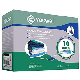 Vacuum Storage Bags for Clothes Packing & Storage Space Bags 10x Jumbo Vacuum Space Bags