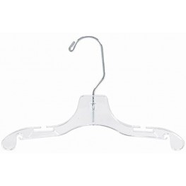 Only Hangers 10" Baby Plastic Top Hanger [ Bundle of 25 ]