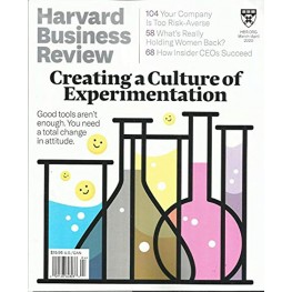 HARVARD BUSINESS REVIEW CREATING CULTURE OF EXPERIMENTATION MARCH APRIL 2020